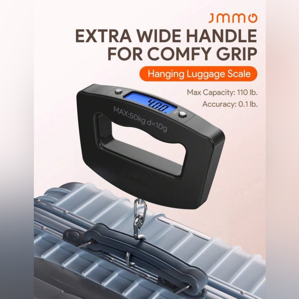 🆕 Black Digital Hanging Luggage Scale